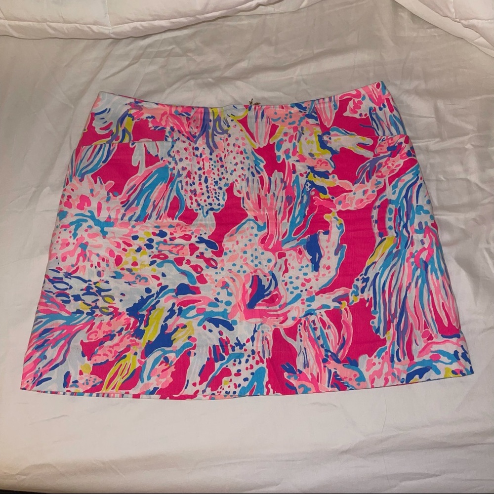 Lilly Pulitzer Marigold Skirt/Skort Size 8